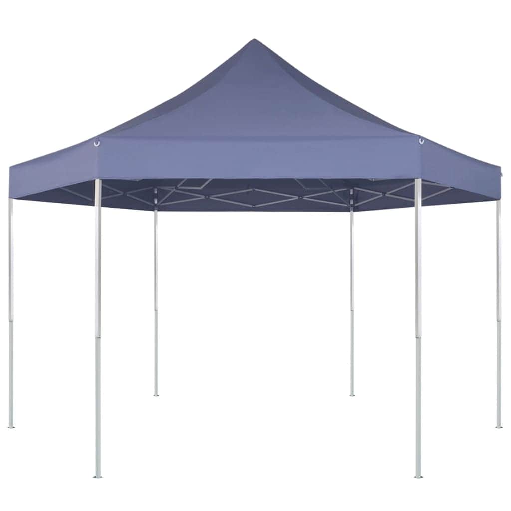 Hexagonal Pop - Up Foldable Marquee Dark Blue - Simple deals
