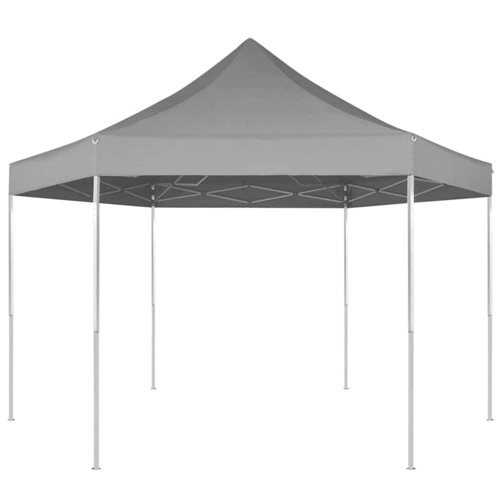 Hexagonal Pop - Up Foldable Marquee Grey - Simple deals