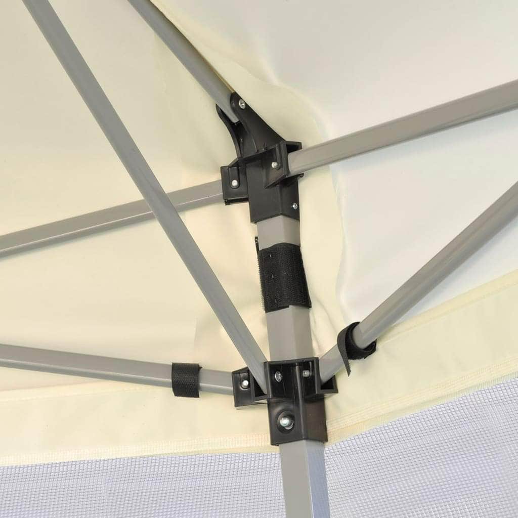Hexagonal Pop - Up Marquee with 6 Sidewalls Cream White - Simple deals