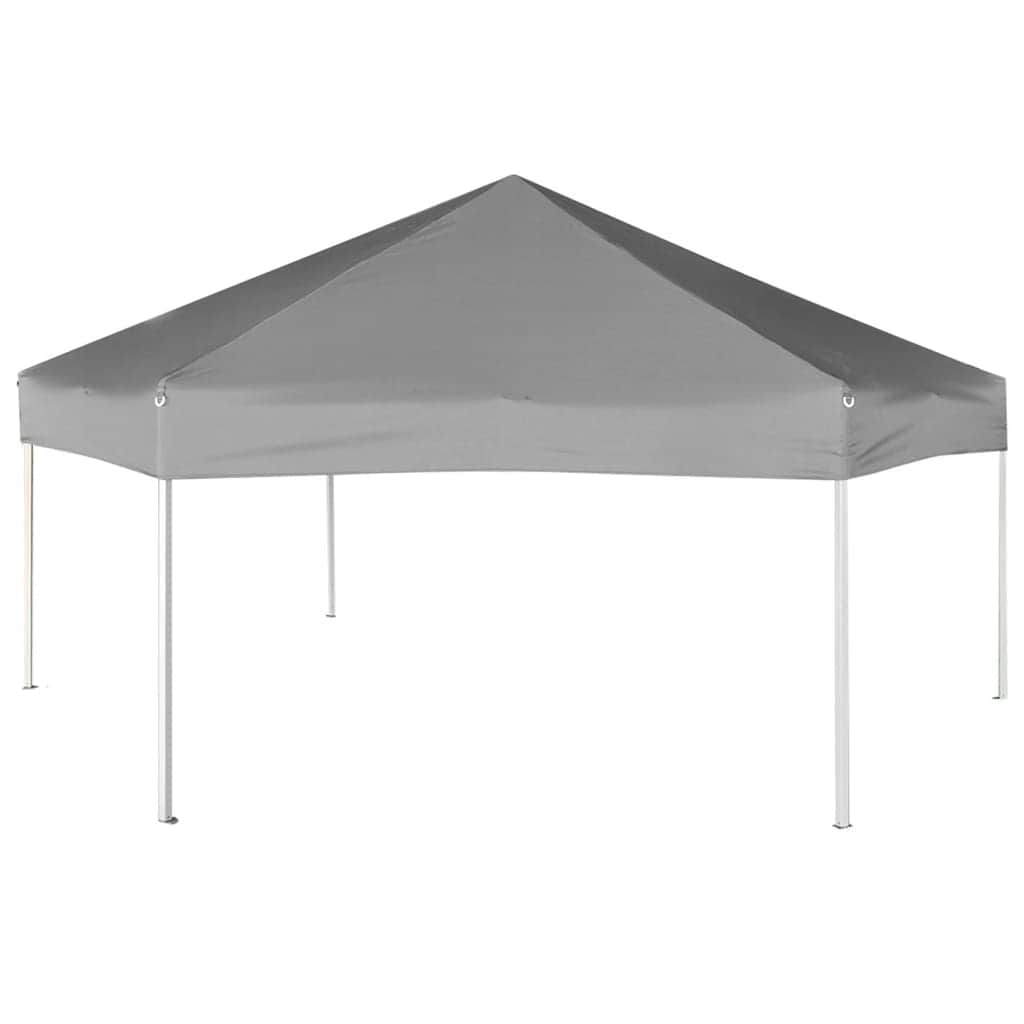Hexagonal Pop - Up Marquee with 6 Sidewalls Grey - Simple deals