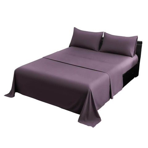 High-Quality 1000 Thread Count King 4-Piece Sheet Set in Cotton Microfiber