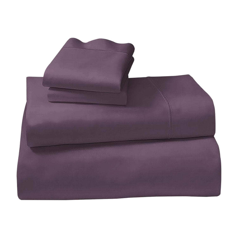 King - High-Quality 1000 Thread Count King 4-Piece Sheet Set in Cotton Microfiber