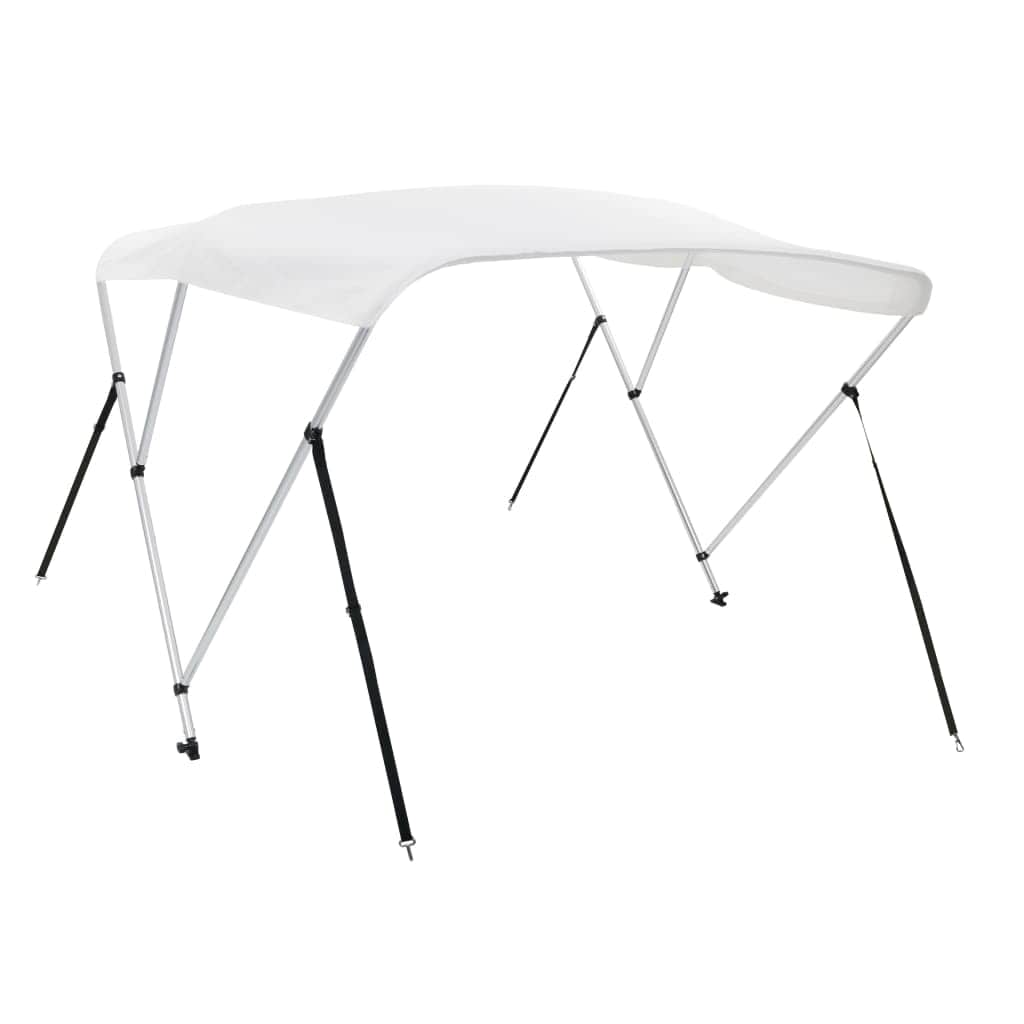 High Quality 3 Bow Bimini Top White
