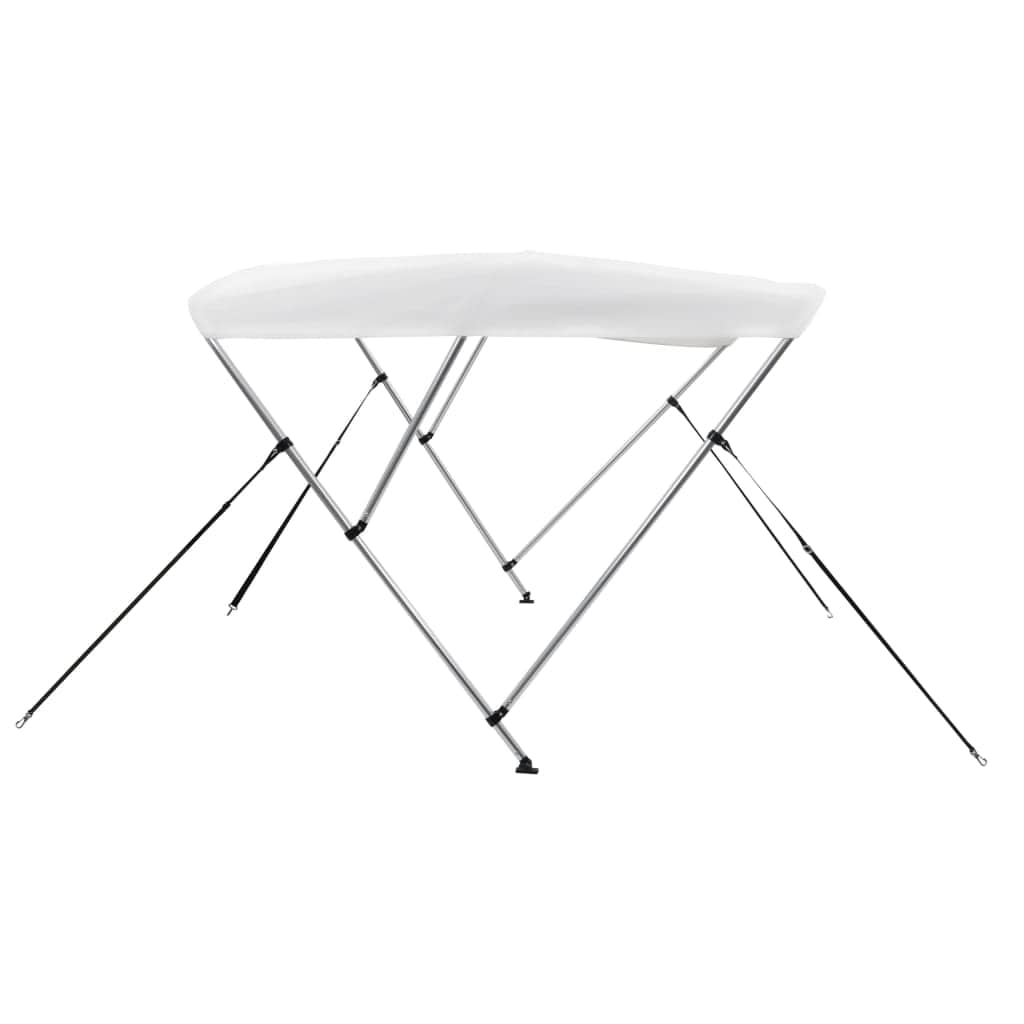 High Quality 3 Bow Bimini Top White | Boat Storage Covers