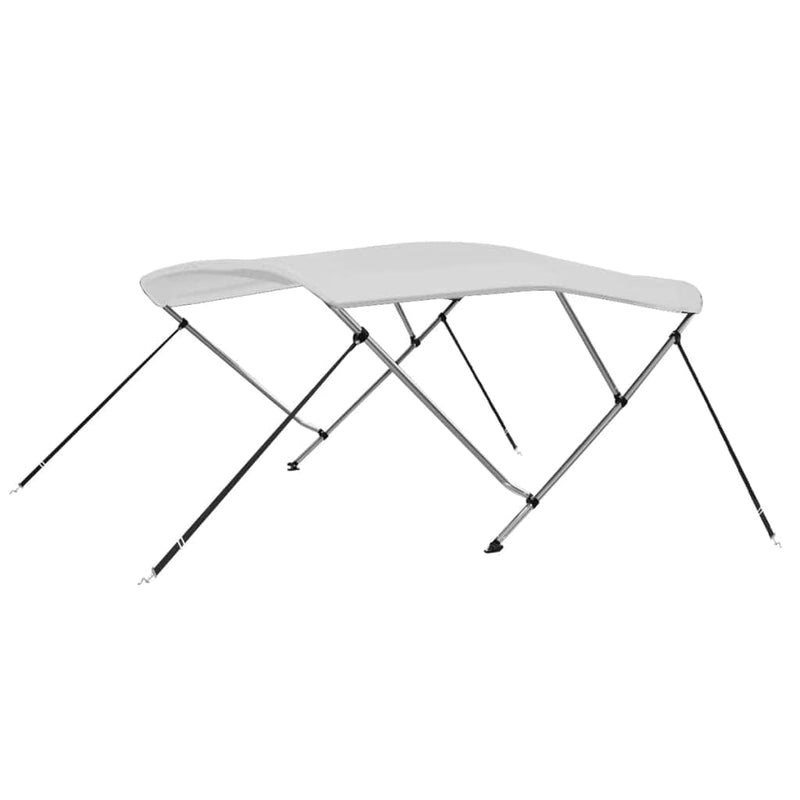 High Quality 3 Bow Bimini Top White