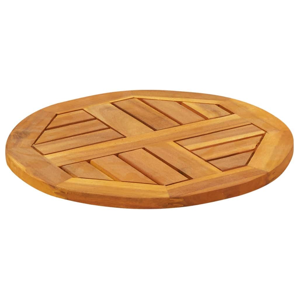 Stylish - High-Quality Table Top Replacement Board Furniture Desktop Octagonal - Solid Wood Acacia