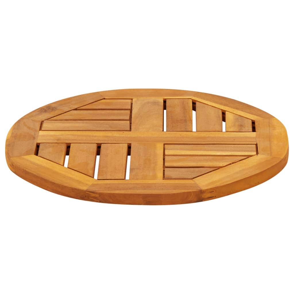 Wood finish - High-Quality Table Top Replacement Board Furniture Desktop Octagonal - Solid Wood Acacia