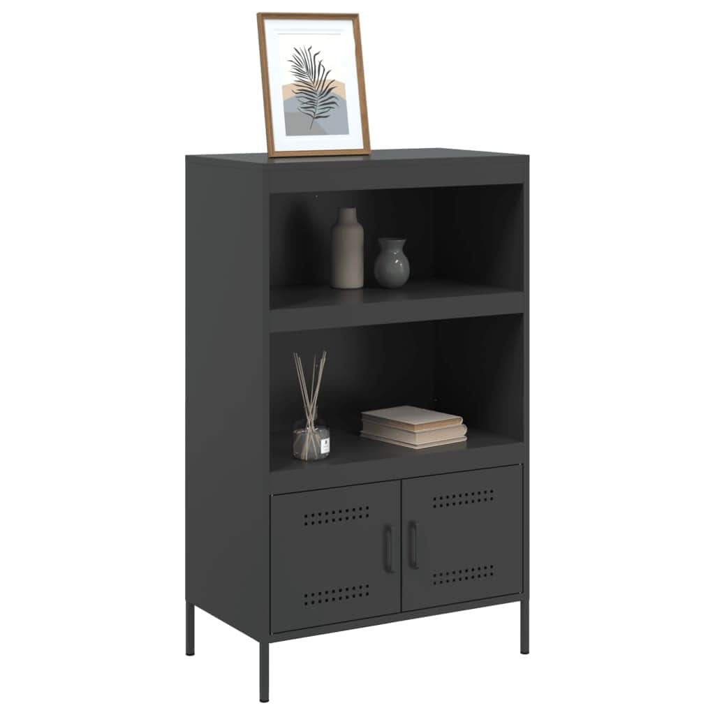 Highboard Black - Steel