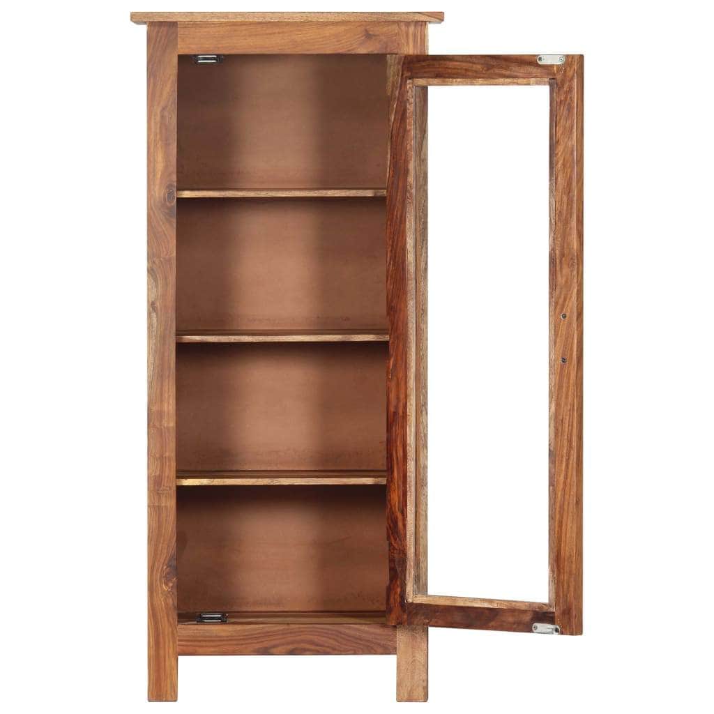 Highboard Cabinet Solid Sheesham Wood