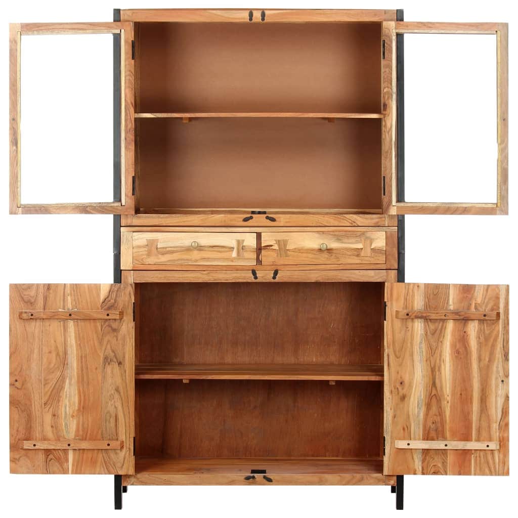 Highboard  Solid Acacia Wood