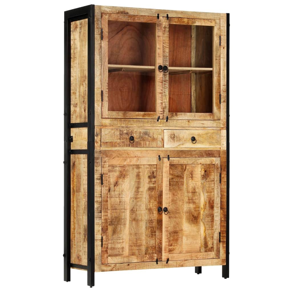 Highboard,  Solid Mango Wood