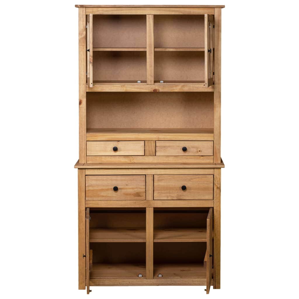 Highboard Solid Pine Panama Range