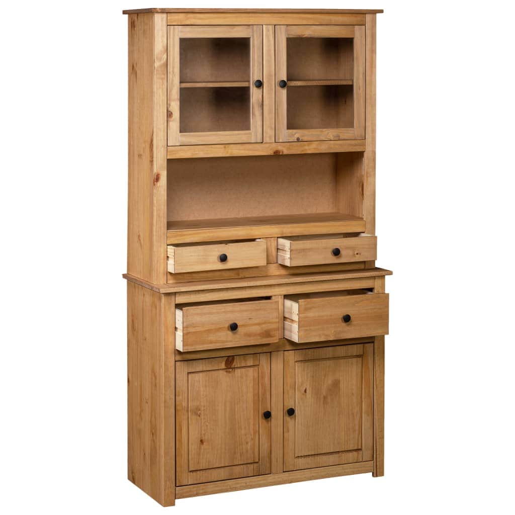 Highboard Solid Pine Panama Range