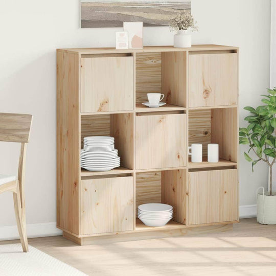 Highboard Solid Wood Pine