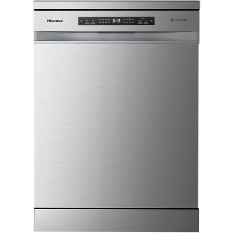 Hisense 15-Place Setting Freestanding Dishwasher (Stainless Steel)