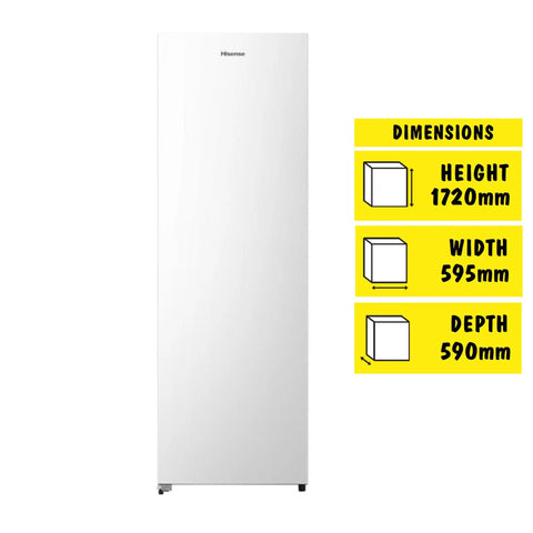 Hisense 240L Single Door Hybrid Fridge/Freezer (White)