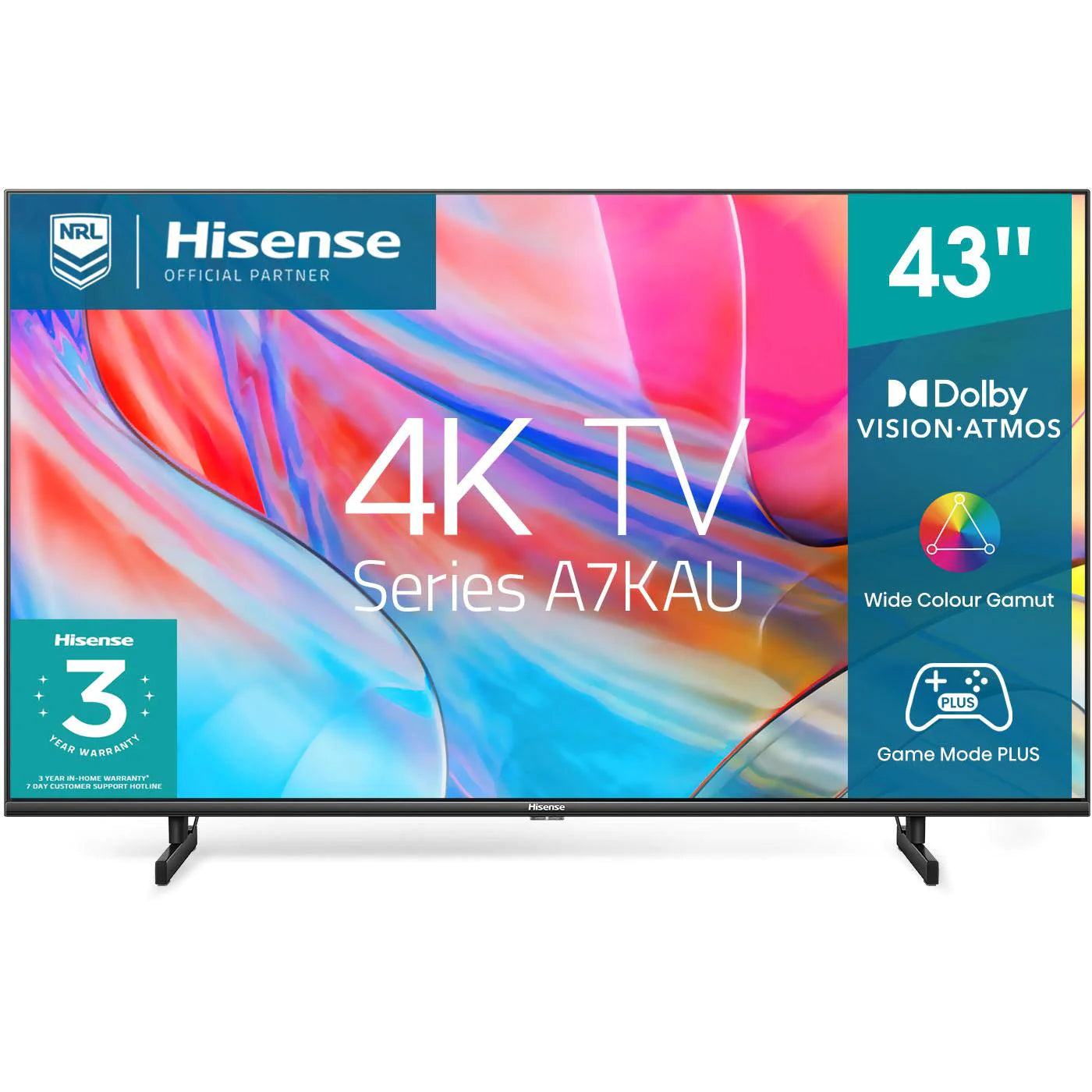 Hisense 43" 4K UHD LED Smart TV