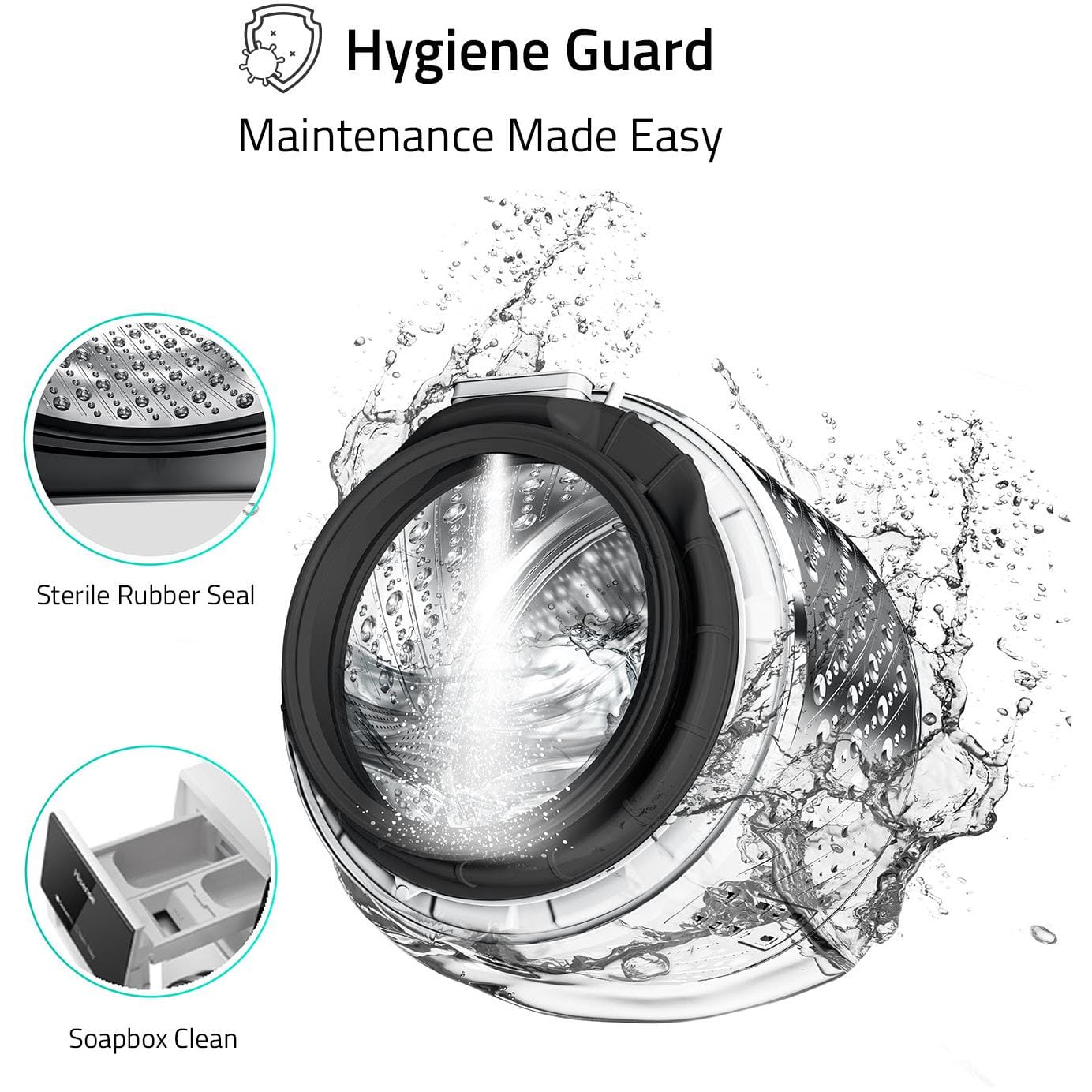 Hisense 8.5kg Series 5 Front Load Washer