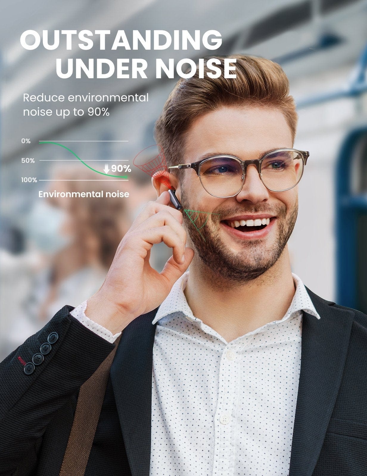 80651 T1 Wireless Earbuds Black, Black colour