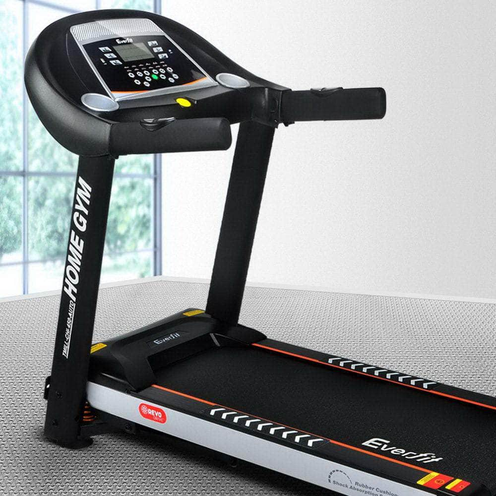 Home Electric Treadmill - Black