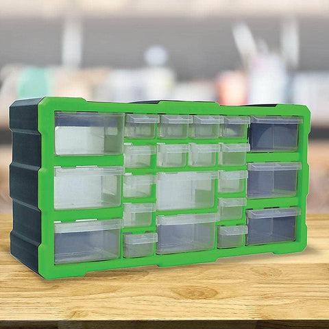 Home Garage 22-Drawer Parts Organizer
