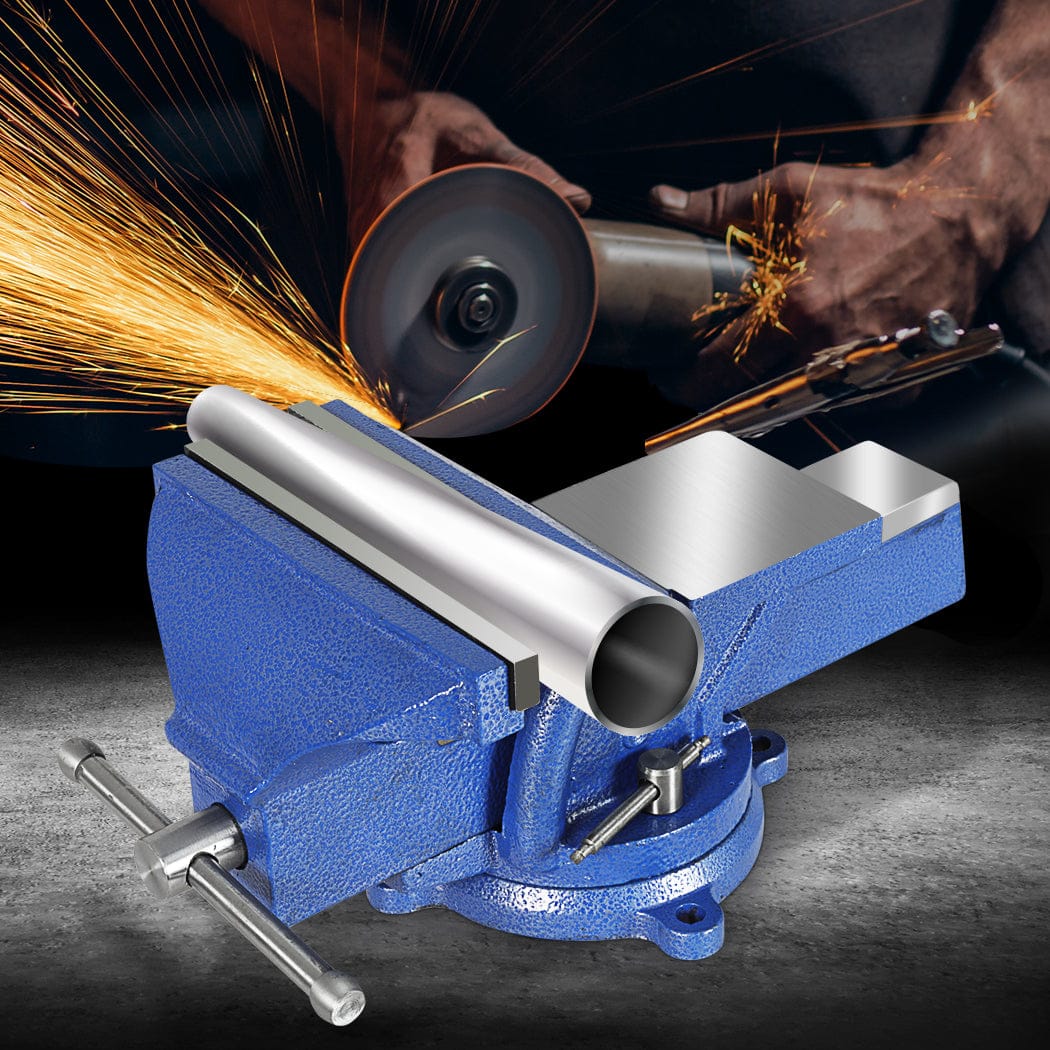 8" Bench Vice Anvil Swivel 200mm, Hand Tools