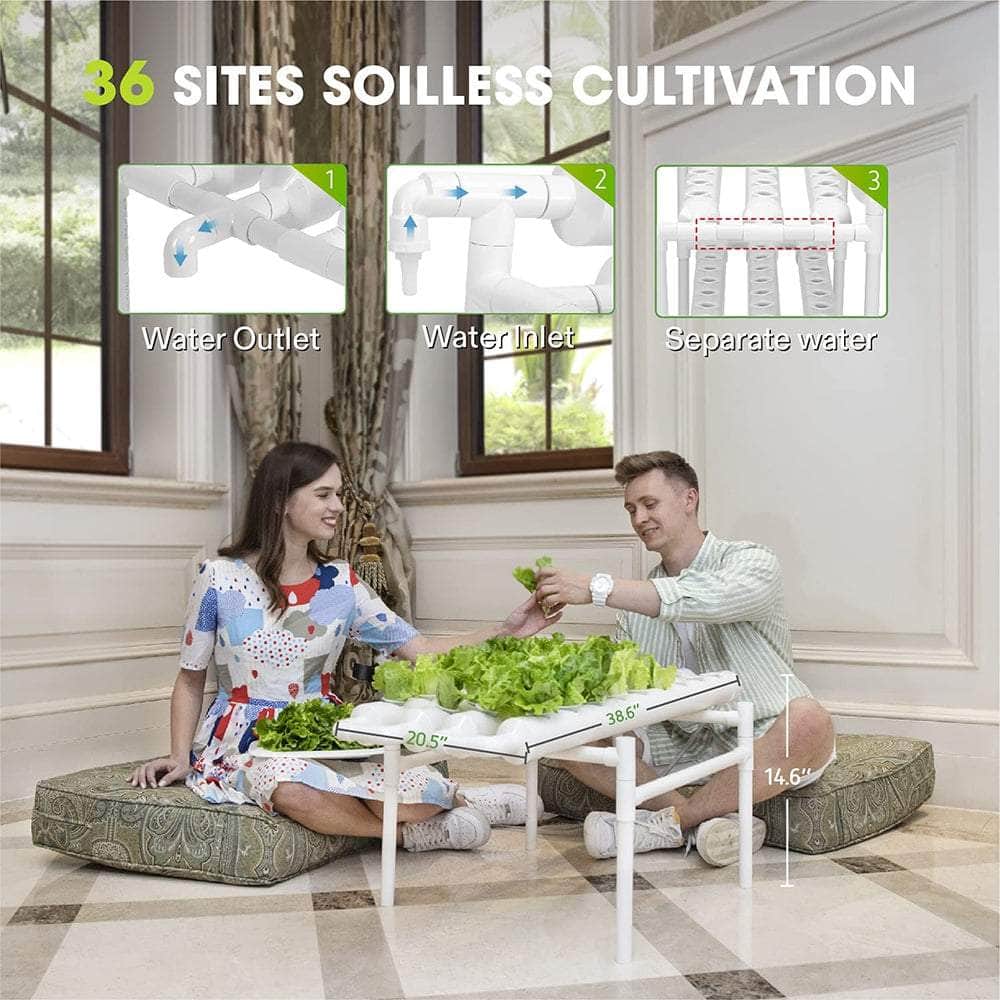 Hydroponic Grow Tool Kit: Efficient Vegetable Garden System