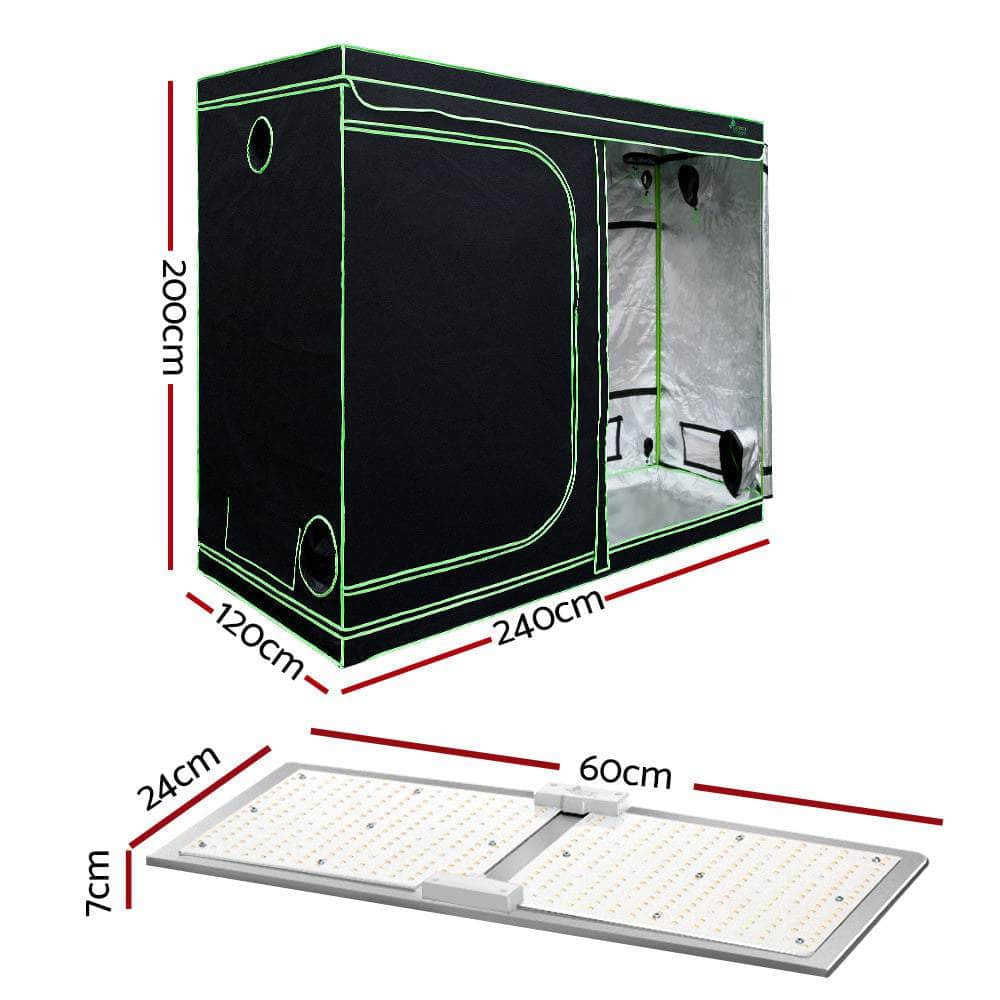 Greenhouses & Accessories - Hydroponic Kit System with LED Grow Light Tent - photo 10