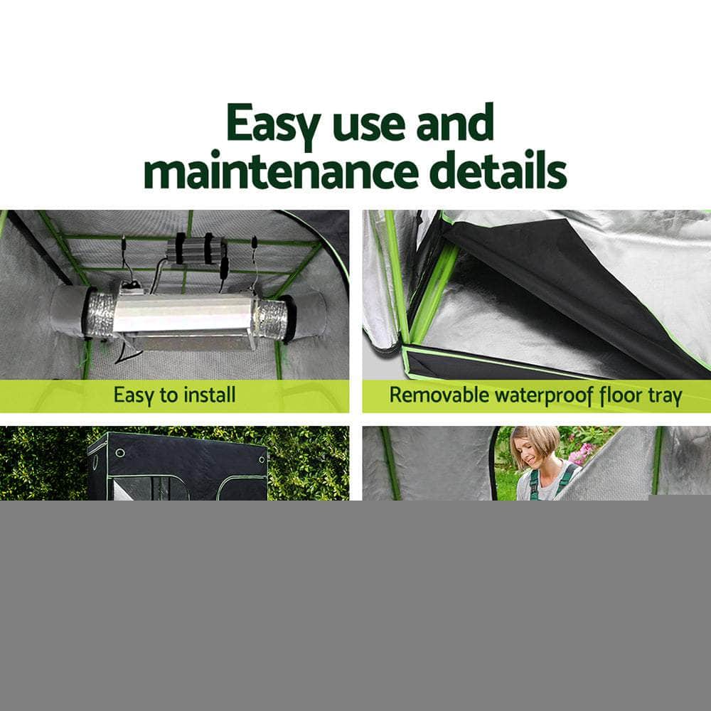 Hydroponic Kit System with LED Grow Light Tent with Greenhouses & Accessories - photo 13