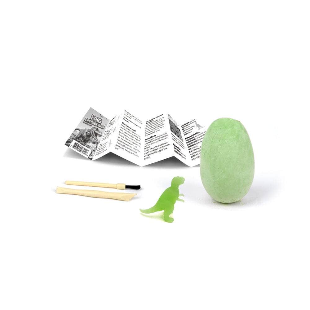 I Dig Glow In The Dark Dino Egg Dig Kit Set Of 12