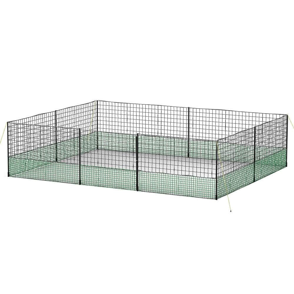 I.Pet Poultry Chicken Fence Netting Electric Wire Ducks Goose Coop 25Mx125Cm