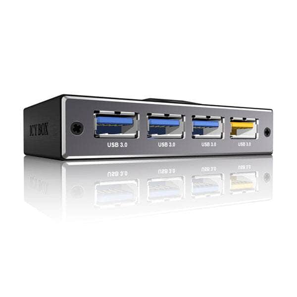 ICY BOX 4 Port USB 3.0 hub with USB charge port (IB-AC611)