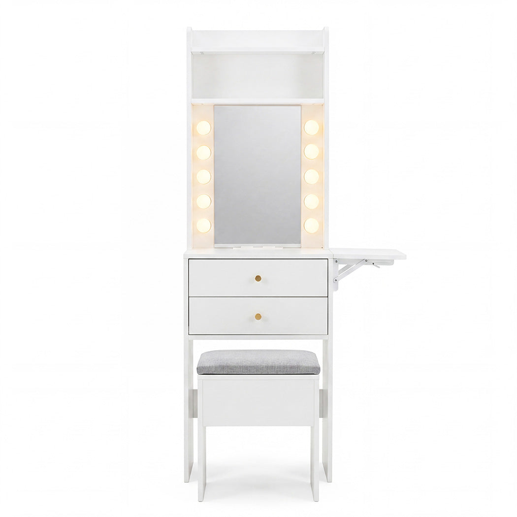 Dressing Table Vanity Stool 72x39.5x151cm