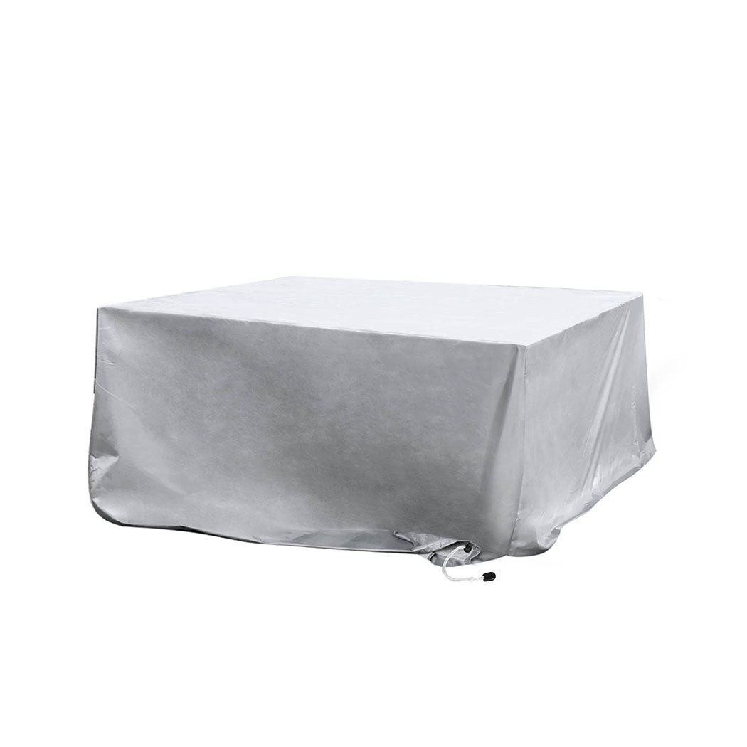 180Cm - Premium Outdoor Furniture Cover Waterproof Silver 180CM  Wood Finish