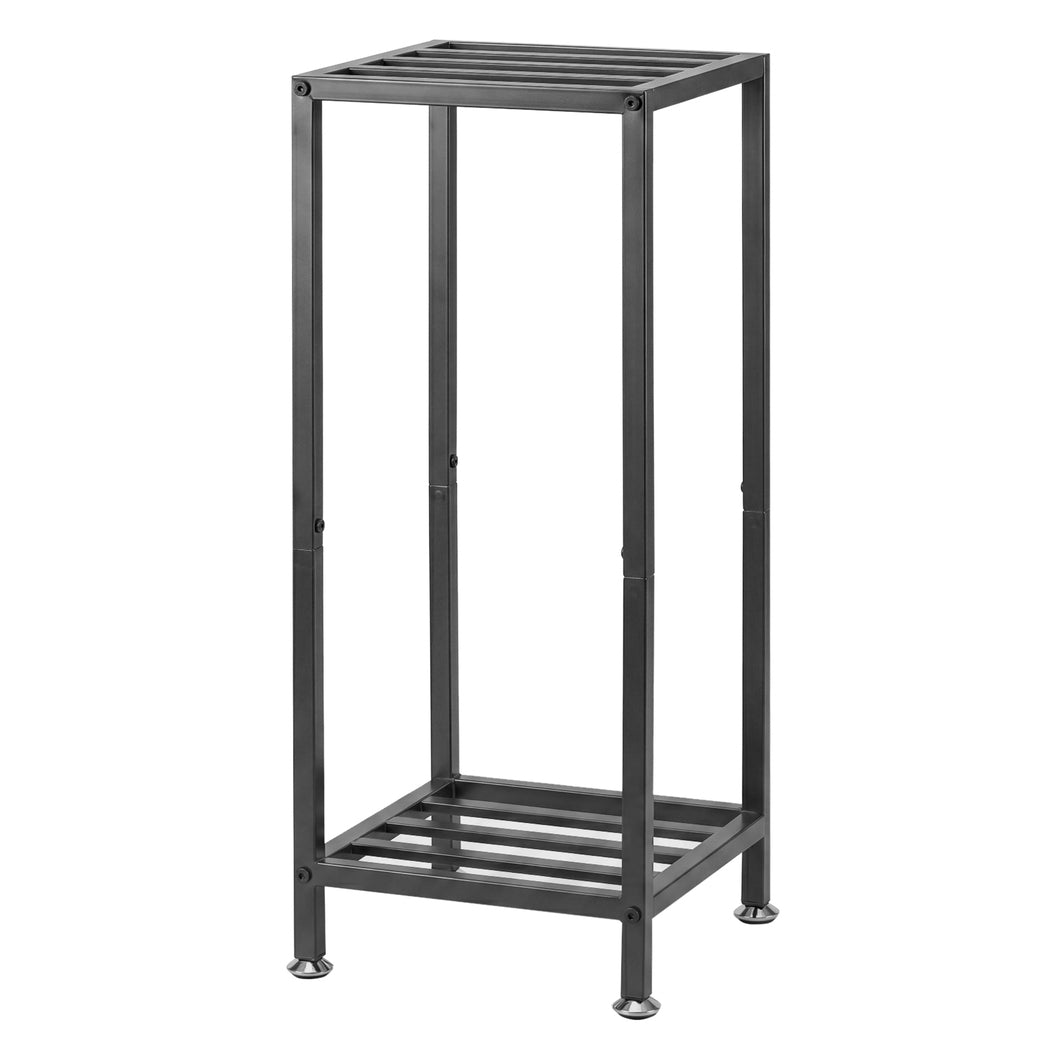 Metal Plant Stand 2 Tier 76cm Indoor Corner Shelf | Simplede