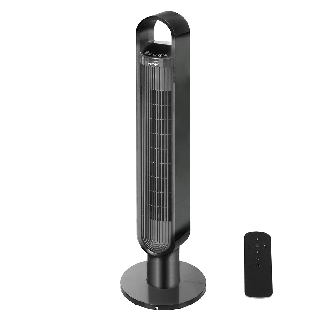 SC4 id - Portable Bladeless Tower Fan Black