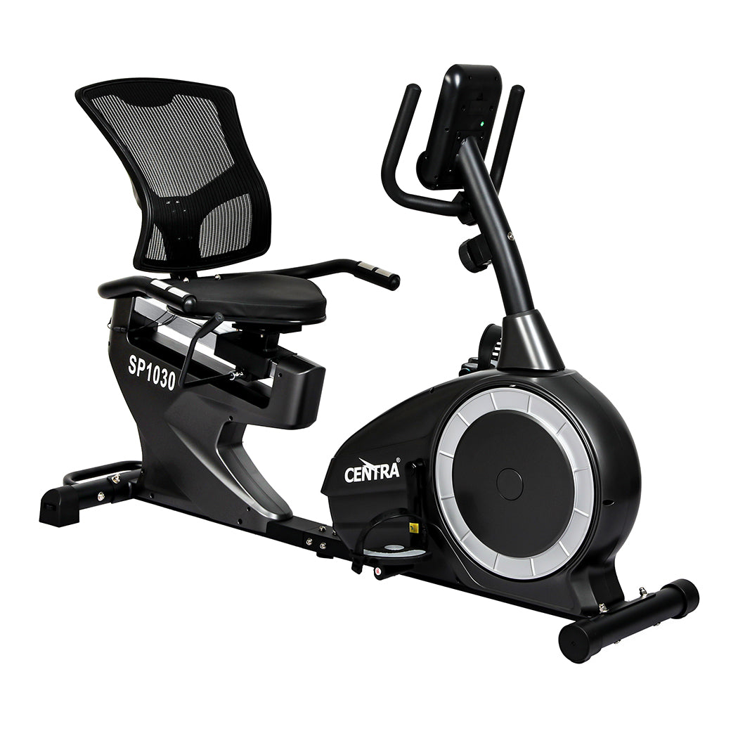 Recumbent Bike Adjustable Resistance 158x68x111cm