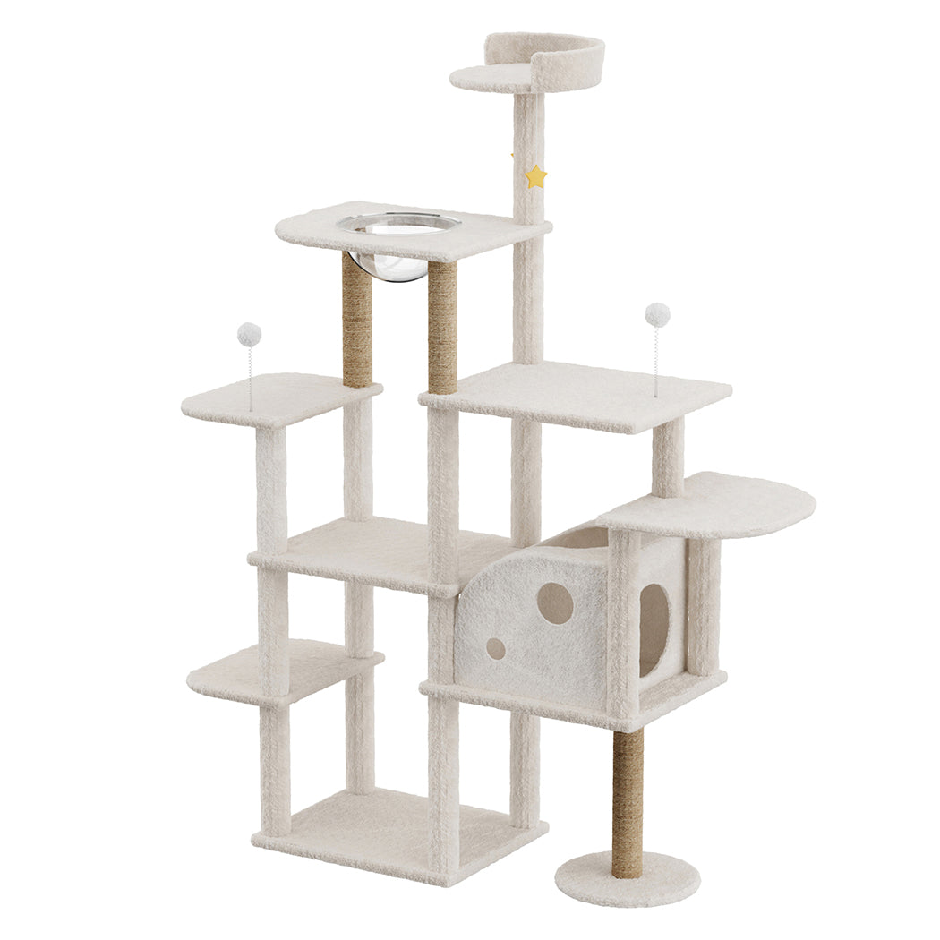 Cat Tree Tower Large Scratcher 133x49x172cm