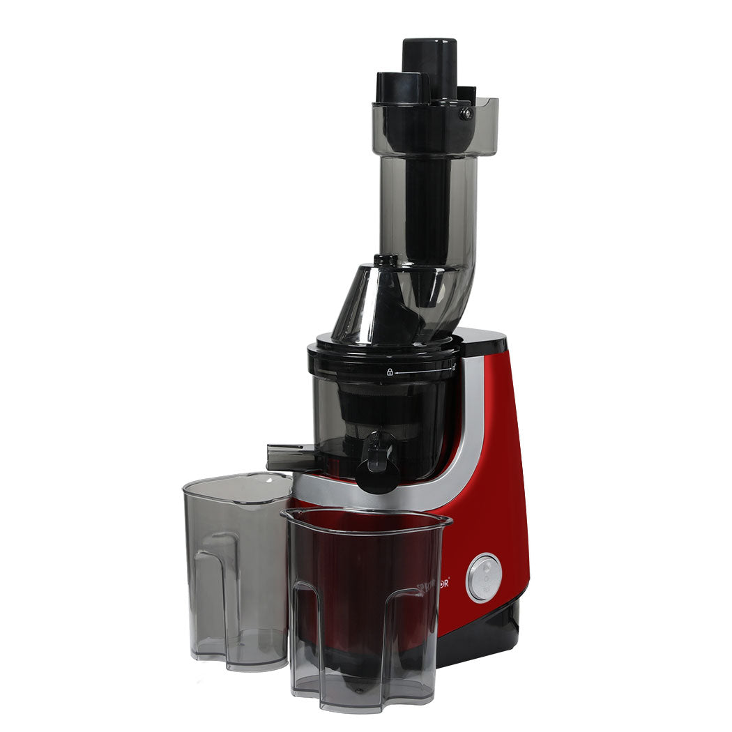 Red colour - Minimalist Cold Press Slow Juicer Whole Red  Soft Cushion Classic