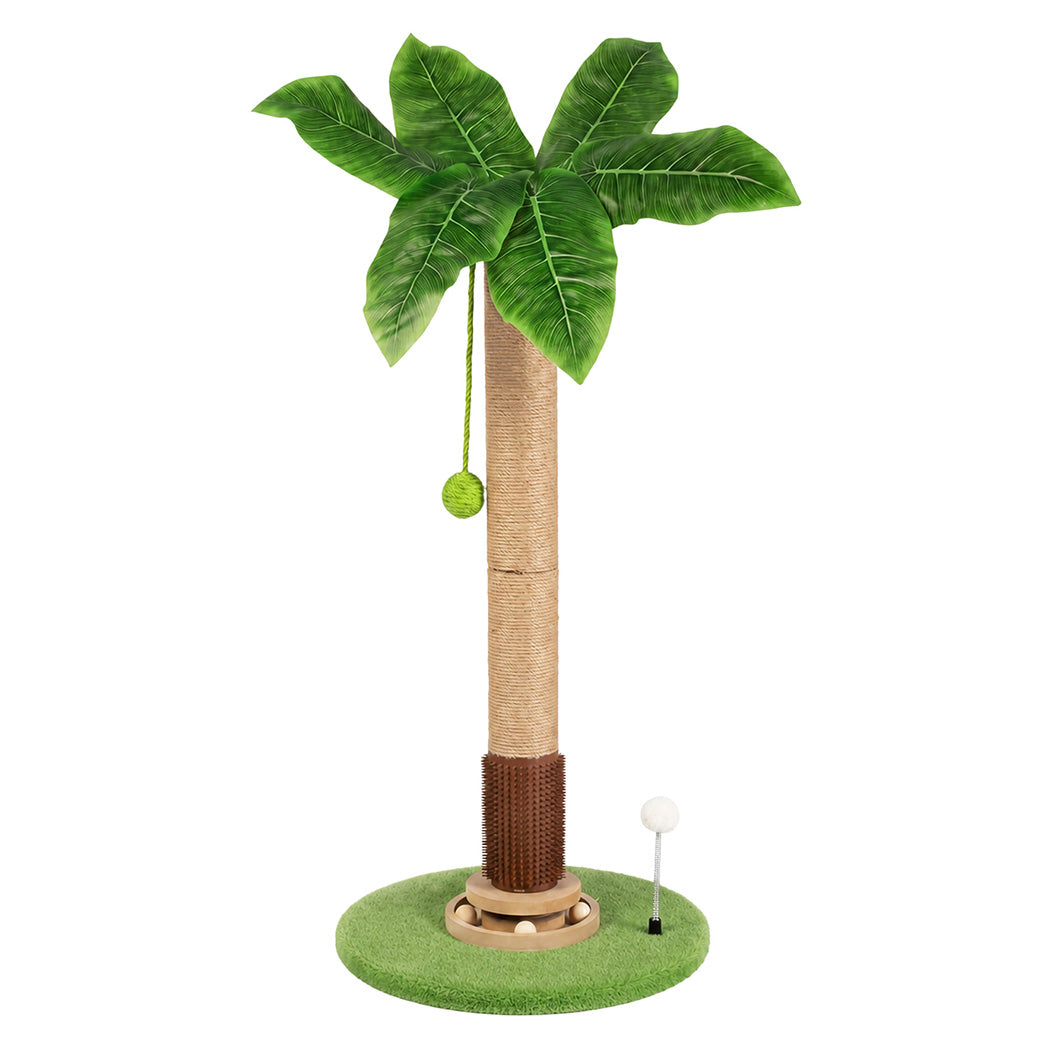 Cat Scratching Post Natural Sisal 40x40x77cm