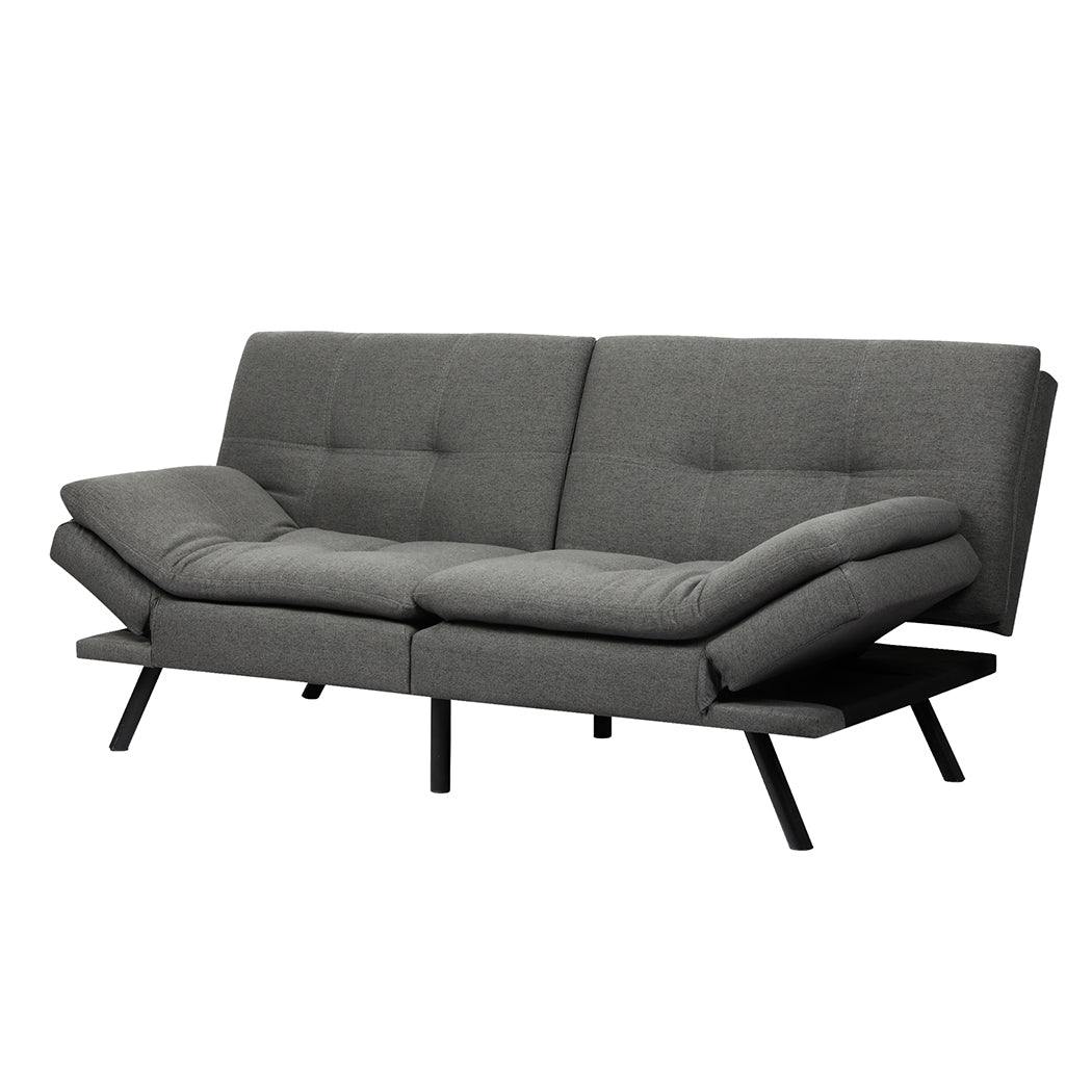 Stylish Sofa Bed Futon Recliner Lounge  Scandi Inspired Design
