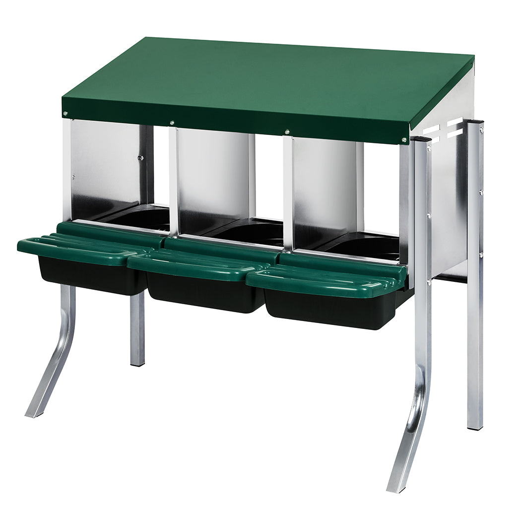 Chicken Coop Hutch Green 80x52x78.5cm