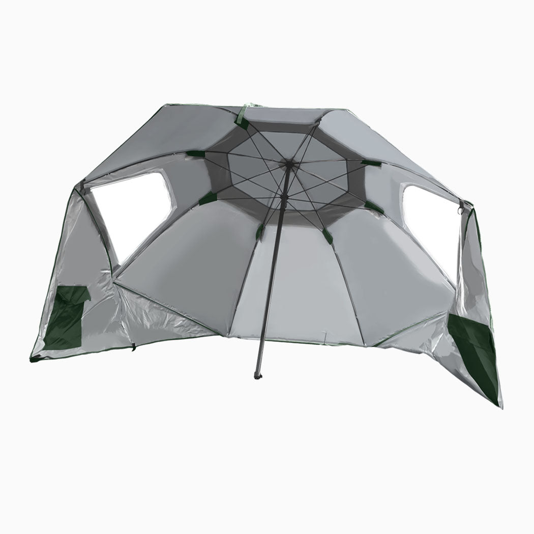 SC4 id - Beach Umbrella Outdoor Umbrellas Green 2.13M