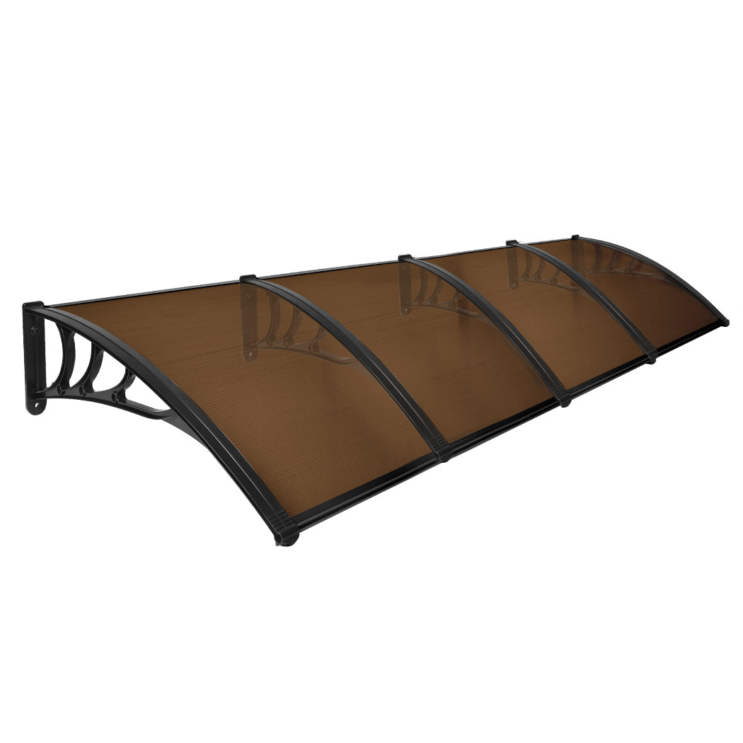 SC9 id - Window Door Awning Outdoor 1M X 4M Brown 1x4M
