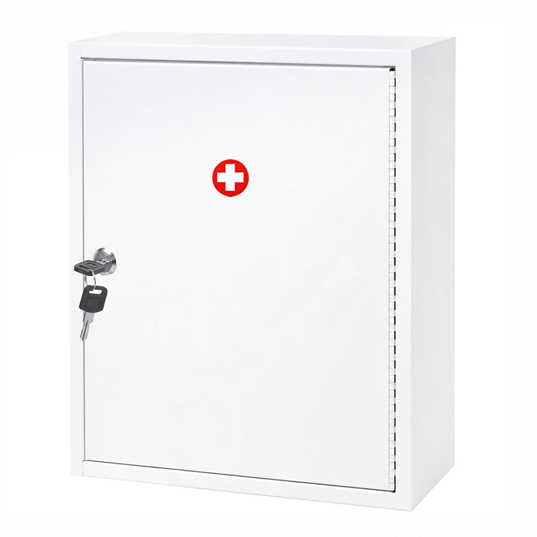 Medicine Storage Cabinet Lockable 39x32.5x14cm