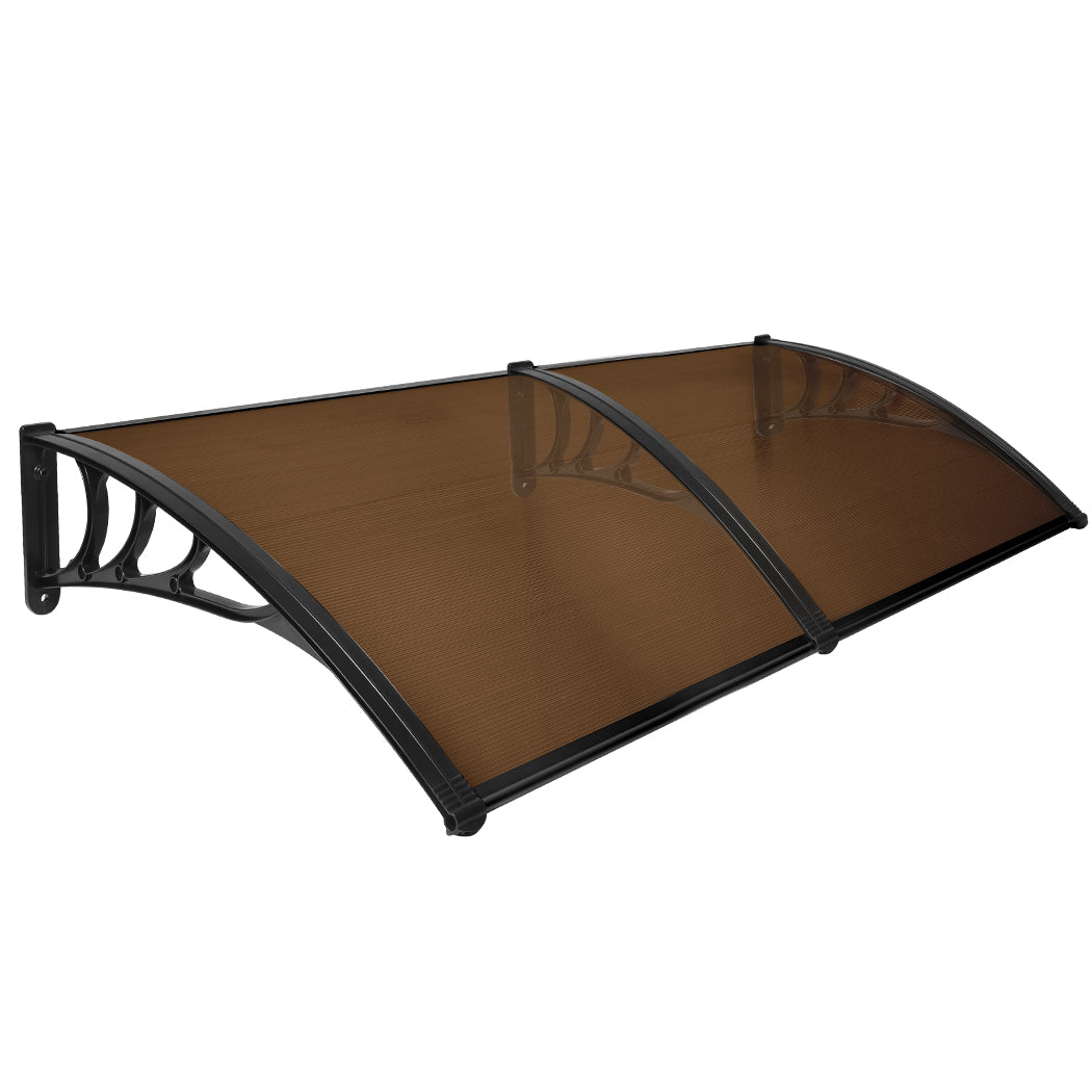 SC10 id - Window Door Awning Canopy Outdoor Patio Sun Shield Rain Cover 1 X 2.4M