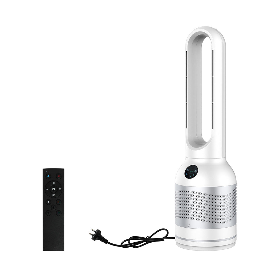 id4 - Ergonomic Bladeless Fan Cooler & Heater & Purifying air  Soft Cushion