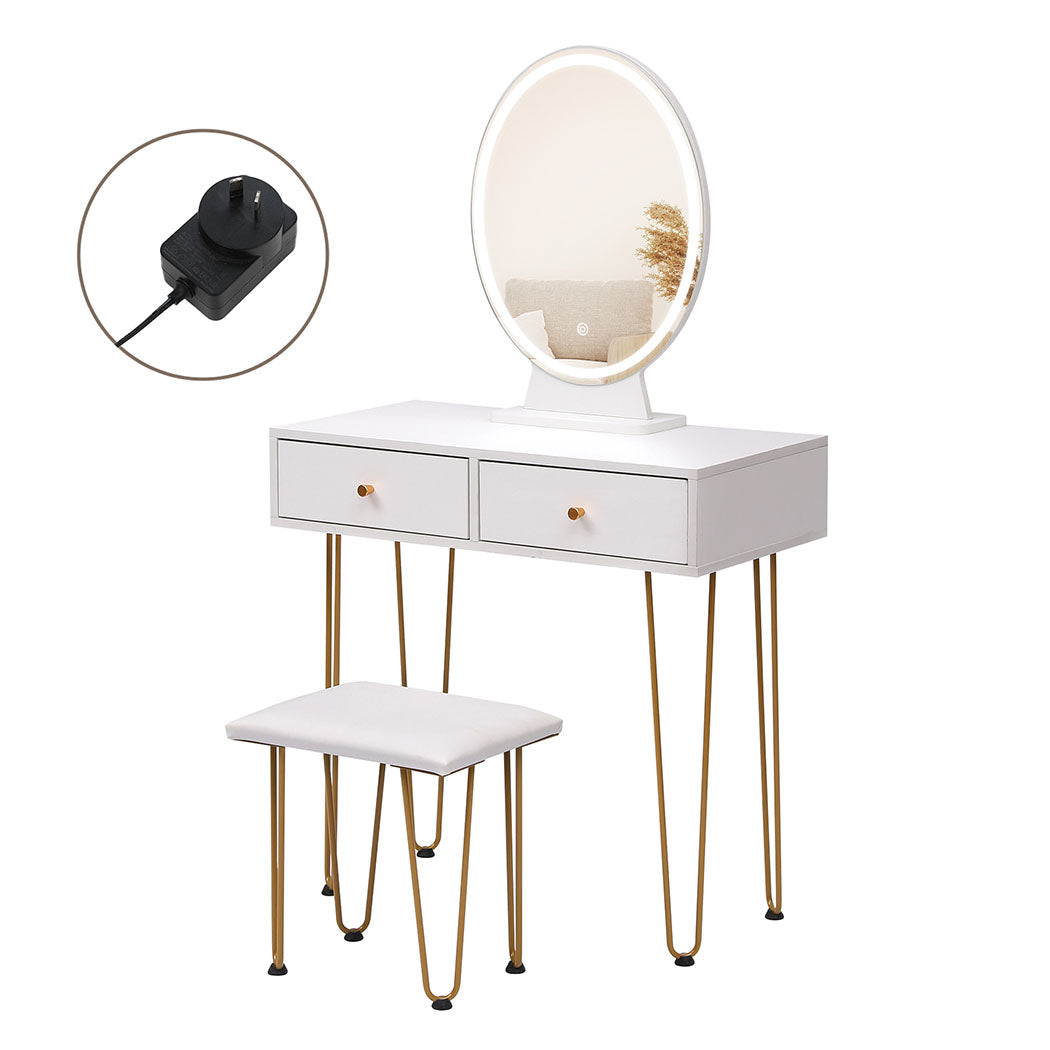 White colour - Contemporary Dressing Table LED Light Strip White  Premium Quality