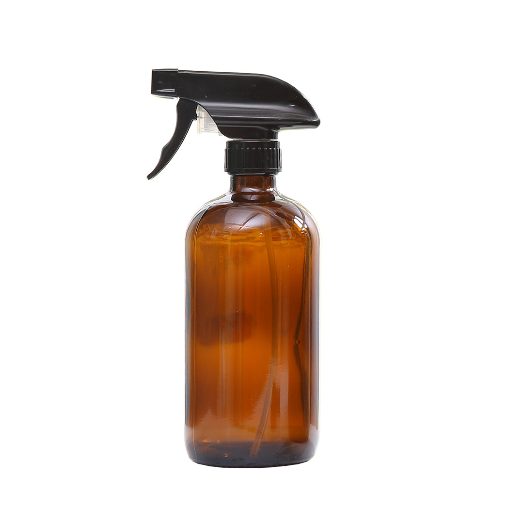 SC2 id - 6x 500ml Amber Glass Spray Bottles Trigger