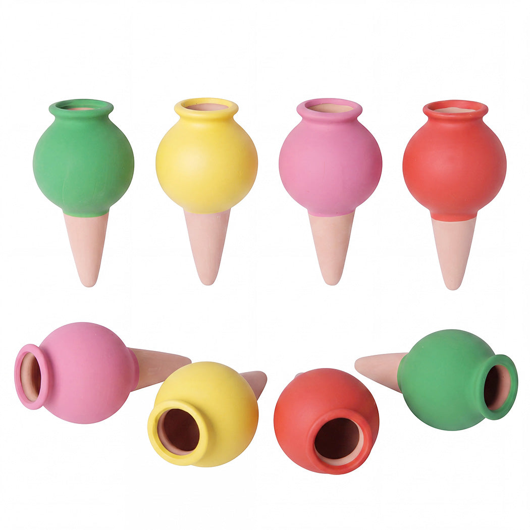 Self Watering Terracotta Plant Spikes 8pc | Simpledeals